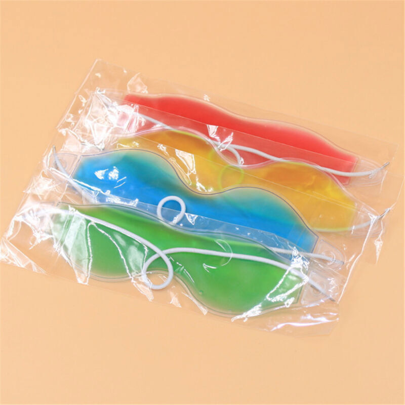 Gel Eye Mask Cold Pack Warm Hot Heat Ice Cool Soothing Tired Eyes&Headache Pad