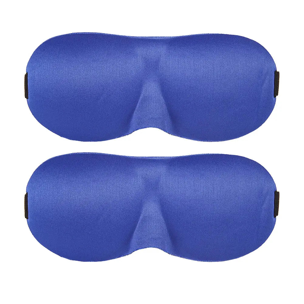 2 Pack Travel 3D Eye Mask Sleep Soft Padded Shade Cover Rest Relax Blindfold