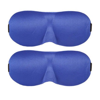 2 Pack Travel 3D Eye Mask Sleep Soft Padded Shade Cover Rest Relax Blindfold