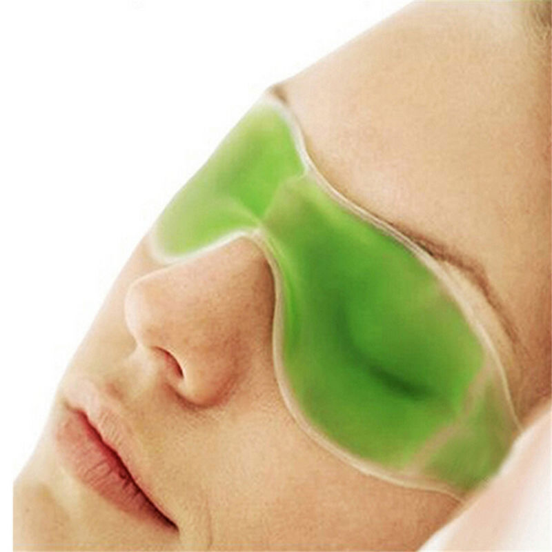 Gel Eye Mask Cold Pack Warm Hot Heat Ice Cool Soothing Tired Eyes&Headache Pad